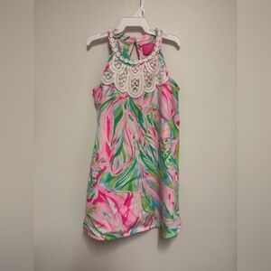 Lilly Pulitzer Girls Croc My World Dress